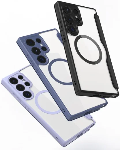 Dux Ducis Skin X Pro Samsung S24 Ultra Hoesje MagSafe Book Case Zwart afbeelding 7