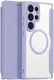 Dux Ducis Skin X Pro Samsung S24 Ultra Hoesje MagSafe Book Case Paars afbeelding 2