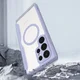 Dux Ducis Skin X Pro Samsung S24 Ultra Hoesje MagSafe Book Case Paars afbeelding 4