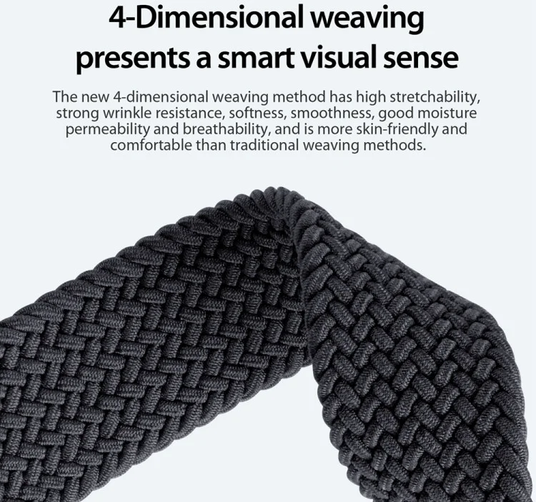 Dux Ducis Mixture Pro - Apple Watch Bandje - 42/44/45/46/49MM - Zwart afbeelding 6