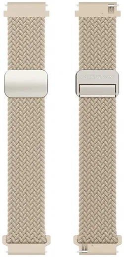 Dux Ducis Mixture Pro Strap - Universeel Smartwatch Bandje 20MM - Beige afbeelding 1