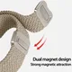 Dux Ducis Mixture Pro Strap - Universeel Smartwatch Bandje 20MM - Beige afbeelding 3
