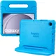 HappyCase Samsung Galaxy Tab A11 / Tab A9 Kinder Tablethoes met Handvat Blauw