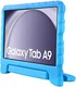 HappyCase Samsung Galaxy Tab A11 / Tab A9 Kinder Tablethoes met Handvat Blauw afbeelding 8