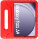HappyCase Samsung Galaxy Tab A11 / Tab A9 Kinder Tablethoes met Handvat Rood afbeelding 2
