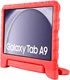 HappyCase Samsung Galaxy Tab A11 / Tab A9 Kinder Tablethoes met Handvat Rood afbeelding 9