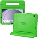 HappyCase Samsung Galaxy Tab A11 / Tab A9 Kinder Tablethoes met Handvat Groen