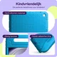 HappyCase Samsung Tab A11 Plus / Tab A9 Plus Kinder Tablethoes Handvat Blauw afbeelding 4