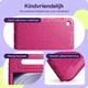 HappyCase Samsung Tab A11 Plus / Tab A9 Plus Kinder Tablethoes Handvat Roze afbeelding 4