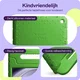 HappyCase Samsung Tab A11 Plus / Tab A9 Plus Kinder Tablethoes Handvat Groen afbeelding 4