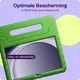 HappyCase Samsung Tab A11 Plus / Tab A9 Plus Kinder Tablethoes Handvat Groen afbeelding 6