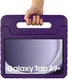 HappyCase Samsung Tab A11 Plus / Tab A9 Plus Kinder Tablethoes Handvat Paars afbeelding 10