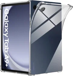 Samsung Galaxy Tab A9 Plus Hoes Schokbestendig TPU Transparant afbeelding