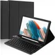 Buddi Zuna Samsung Galaxy Tab A9 Hoes met QWERTY Toetsenbord Book Case Zwart afbeelding 2