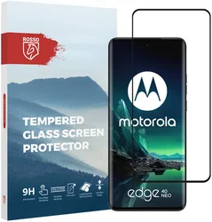 Rosso Motorola Edge 40 Neo 9H Tempered Glass Screen Protector afbeelding