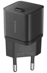 Baseus GaN5S USB-C Snellader 20W Power Delivery Adapter Zwart afbeelding