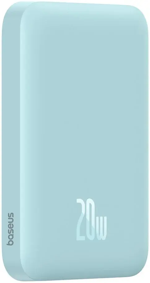 Baseus Mini 6.000 mAh Powerbank Compact met MagSafe Blauw 20W afbeelding 9