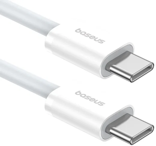 Baseus Superior Series 2 USB-C naar USB-C Kabel 30W 2 Meter Wit afbeelding 1