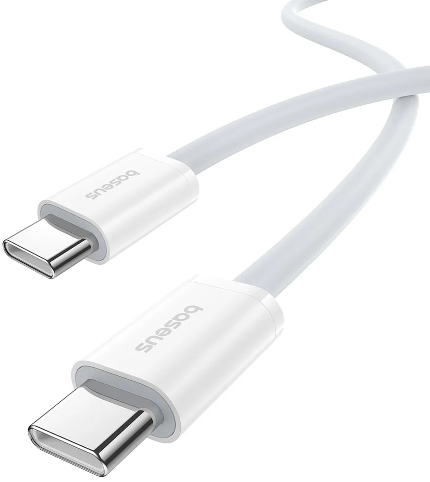 Baseus Superior Series 2 USB-C naar USB-C Kabel 30W 2 Meter Wit afbeelding 2
