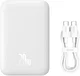 Baseus Mini 6.000 mAh Powerbank Compact met MagSafe Wit 20W afbeelding 1
