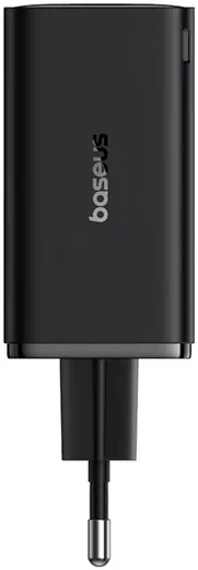 Baseus GaN6 65W USB-C/USB Snellader + 100W USB-C Kabel 1M Zwart afbeelding 12