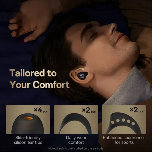 Baseus Bowie MA20 Pro TWS Headset Draadloze Bluetooth Oordopjes Zwart afbeelding 10