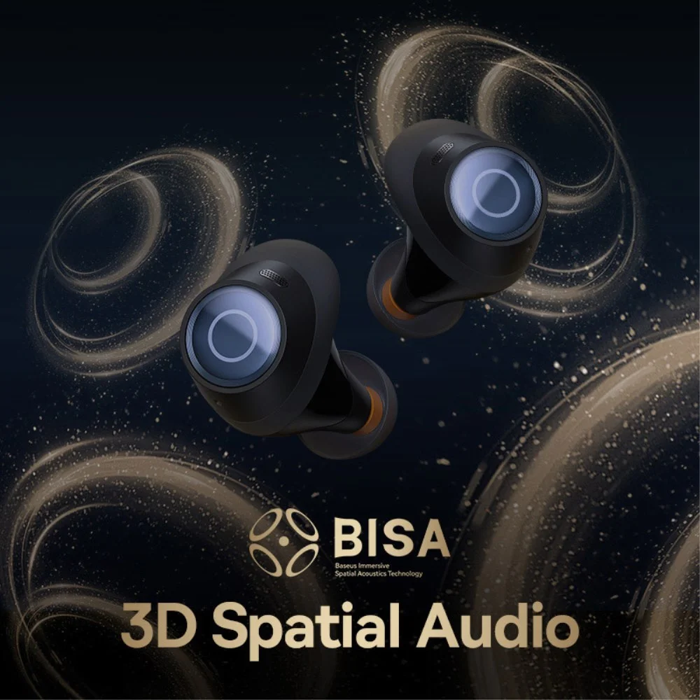 Baseus Bowie MA20 Pro TWS Headset Draadloze Bluetooth Oordopjes Zwart afbeelding 6