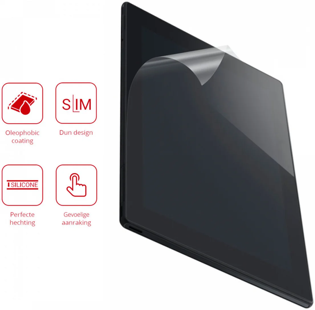 Rosso iPad 9.7 (2017/2018)/Air 2 Screen Protector Ultra Clear Duo Pack afbeelding 2