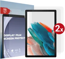 Rosso Samsung Tab A8 Screen Protector Ultra Clear Folie Duo Pack afbeelding