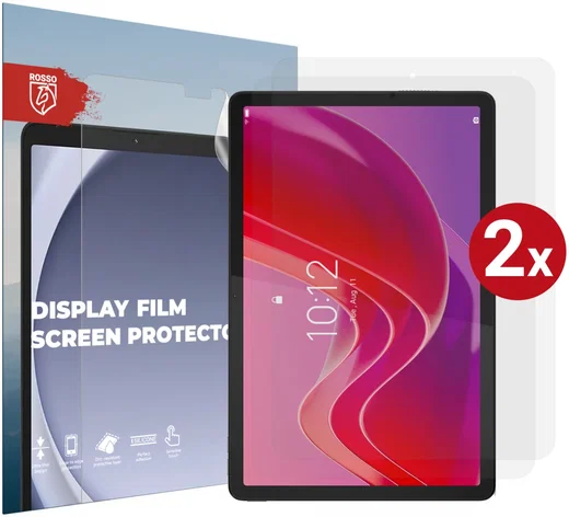 Rosso Lenovo Tab P11 / P11 Plus Screen Protector Ultra Clear Duo Pack afbeelding 1
