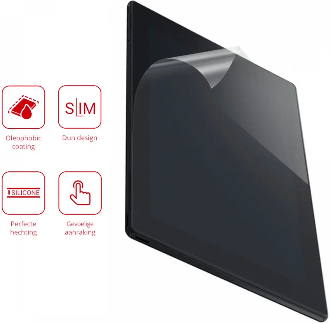 Rosso iPad 10.9 (2022) / 11 (2025) Screen Protector Ultra Clear Folie Duo Pack afbeelding 2