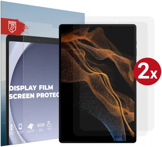 Rosso Samsung Tab S8 Ultra Screen Protector Ultra Clear Folie Duo Pack afbeelding 1