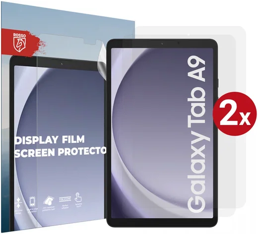 Rosso Samsung Tab A11/A9 Screen Protector Ultra Clear Folie Duo Pack afbeelding 2
