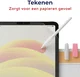 Rosso Samsung Galaxy Tab A8 Screen Protector Paper Feel Folie Duo Pack afbeelding 2
