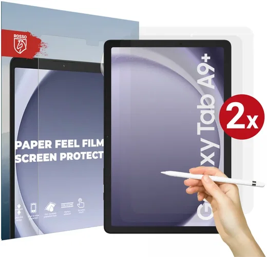 Rosso Samsung Tab A11 Plus / Tab A9 Plus Screen Protector Paper Feel Folie 2Pack afbeelding 2