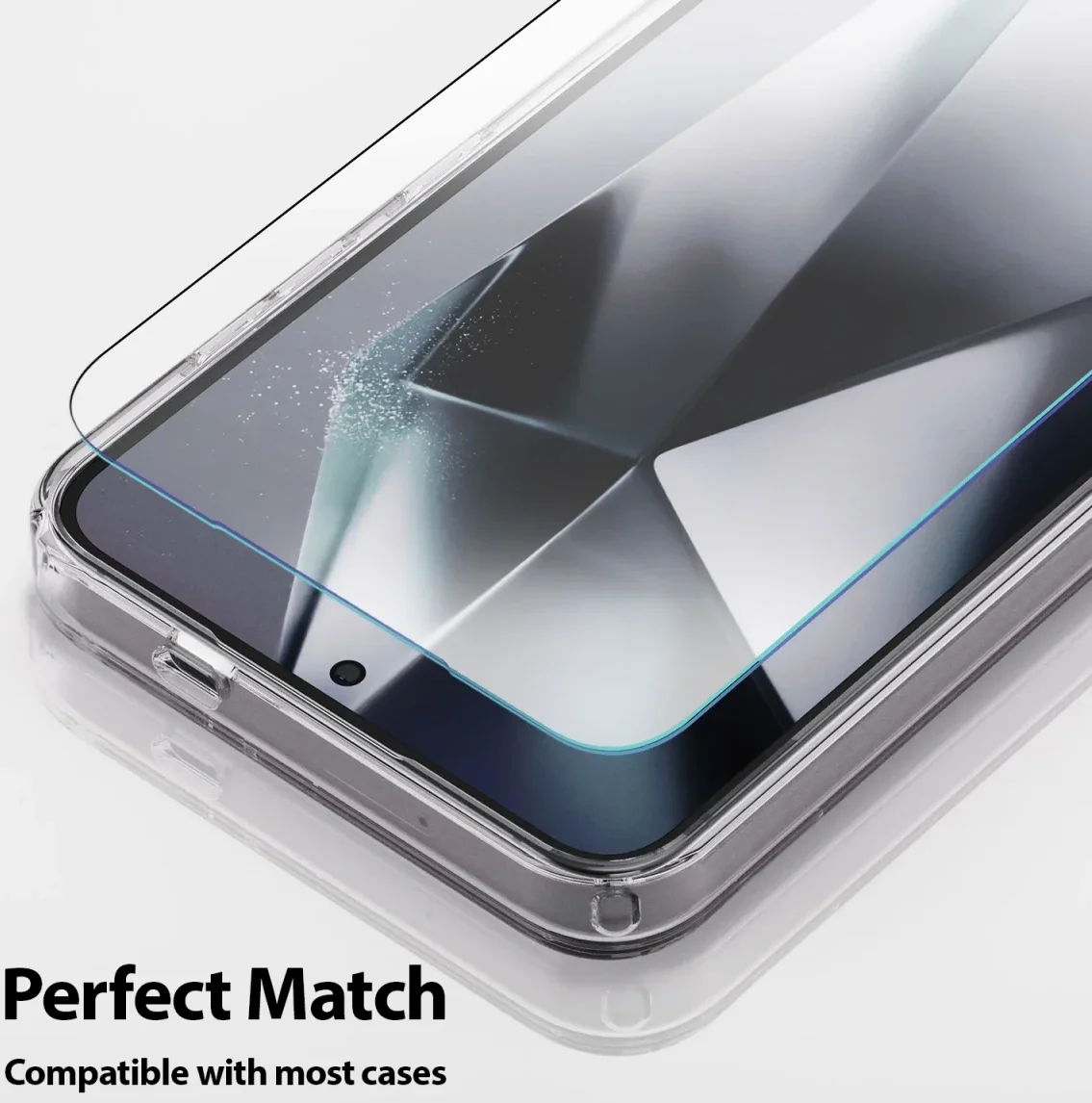 Whitestone EA Glass Samsung Galaxy S24 Screen Protector met Jig 2-Pack afbeelding 4