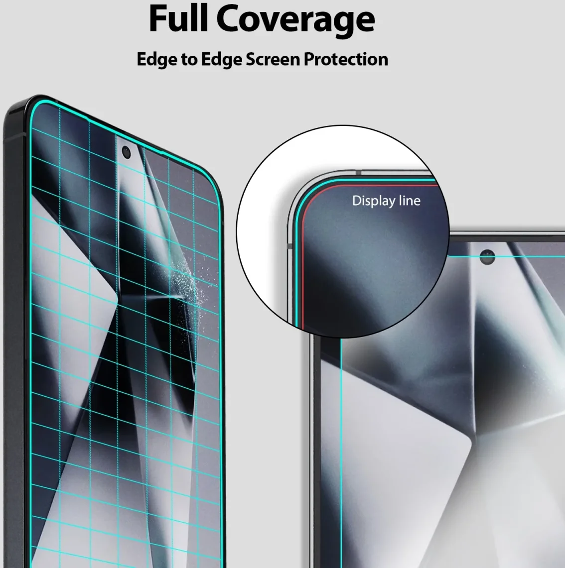 Whitestone EA Glass Samsung Galaxy S24 Screen Protector met Jig 2-Pack afbeelding 5