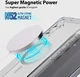Whitestone Dome Case Samsung Galaxy S24 Hoesje MagSafe Transparant afbeelding 2