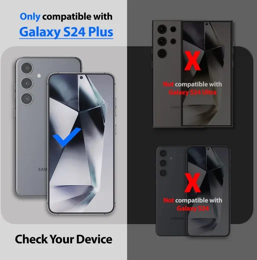 Whitestone UV Gen Samsung Galaxy S24 Plus Screen Protector (2-Pack) afbeelding 8