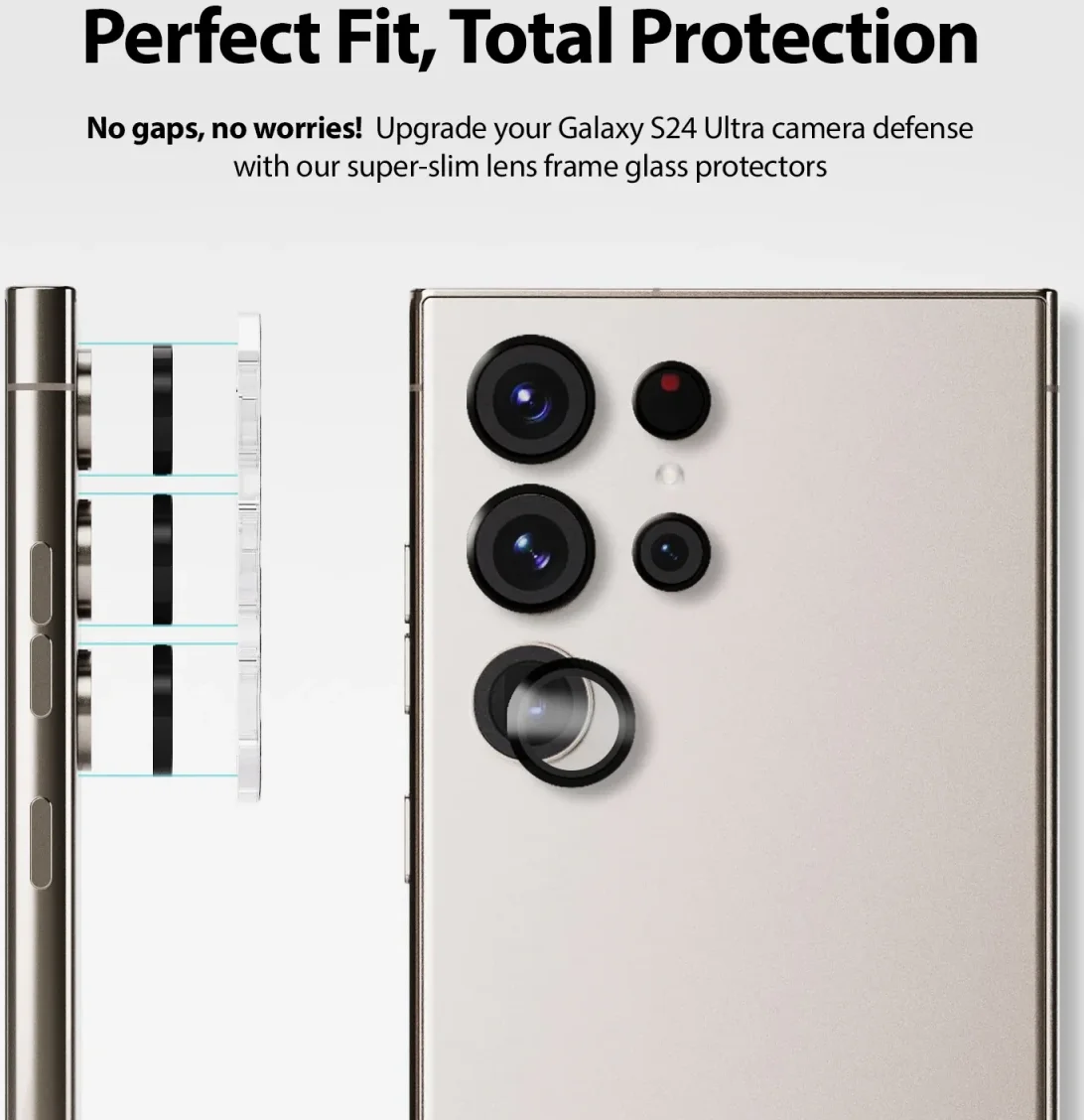 Whitestone Camera EZ Samsung Galaxy S24 Plus Camera Protector afbeelding 3