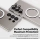 2-pack Whitestone Camera EZ Samsung Galaxy S24 Ultra Camera Protector afbeelding 5