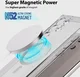Whitestone Dome Samsung Galaxy S24 Ultra Hoesje MagSafe Transparant afbeelding 2