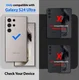 Whitestone Dome Samsung Galaxy S24 Ultra Hoesje MagSafe Transparant afbeelding 5