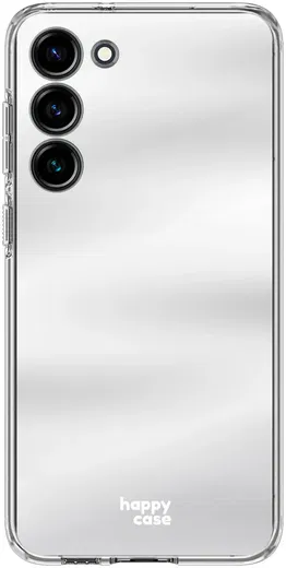 HappyCase Samsung Galaxy S23 Hoesje Flexibel TPU Spiegel Print afbeelding 1