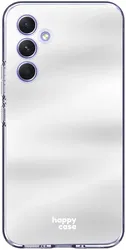 HappyCase Samsung Galaxy A34 Hoesje Flexibel TPU Spiegel Print afbeelding