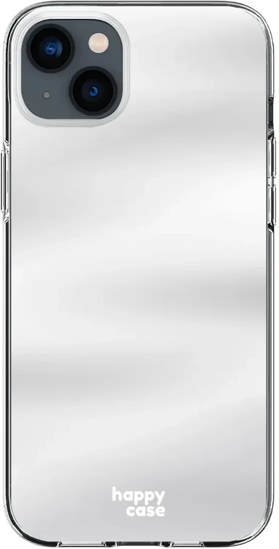 HappyCase iPhone 14 Hoesje Flexibel TPU Spiegel Print afbeelding 1