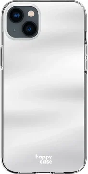 HappyCase iPhone 14 Hoesje Flexibel TPU Spiegel Print