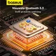 Baseus Bowie MA20 Draadloze Bluetooth Oordopjes Noise Cancelling Zwart afbeelding 9