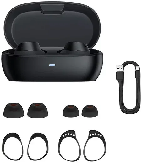 Baseus Bowie MA20 Draadloze Bluetooth Oordopjes Noise Cancelling Zwart afbeelding 15