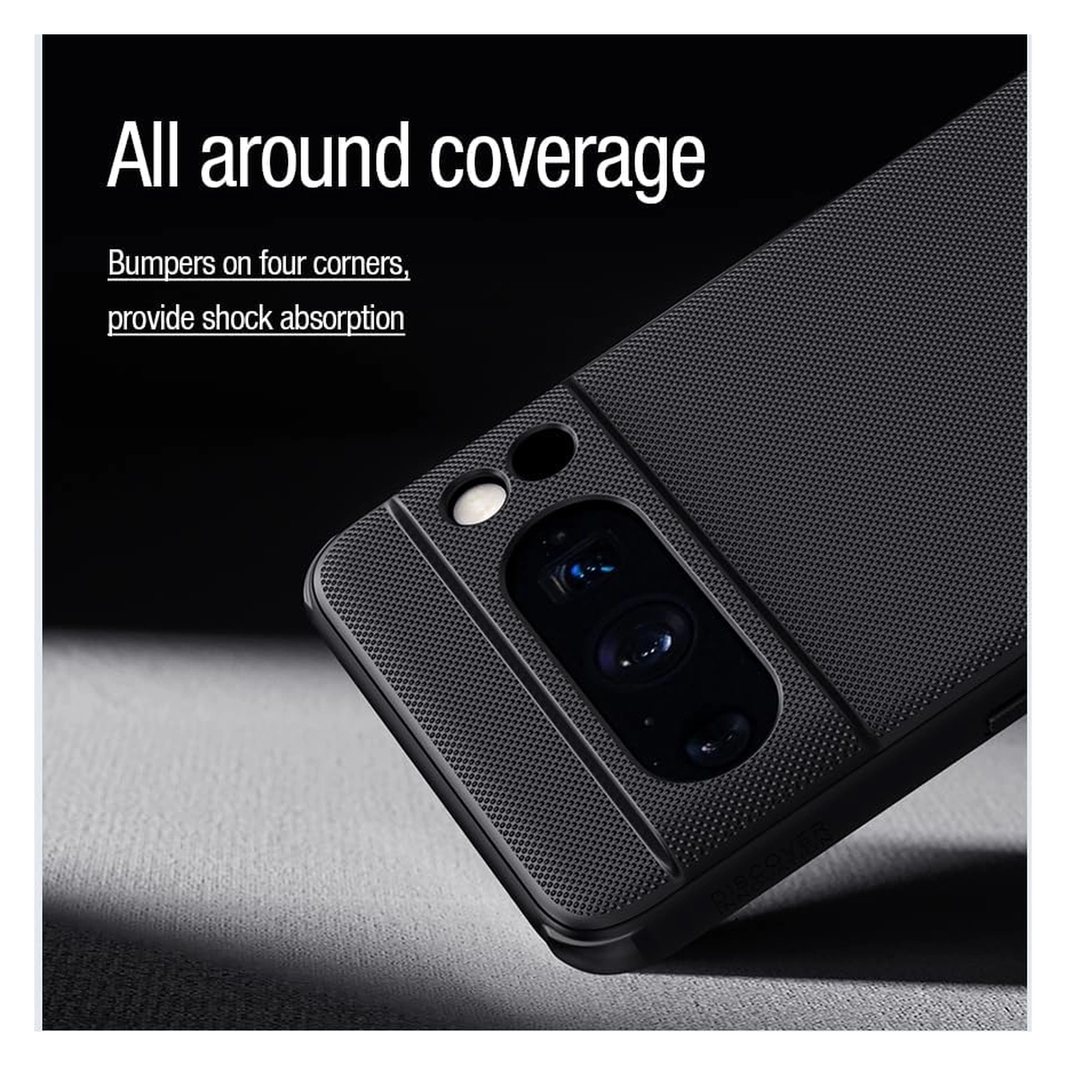 Nillkin Frosted Shield Google Pixel 8 Pro MagSafe Back Cover Zwart afbeelding 9